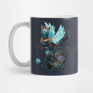 Galaxy Cat Dragon Mug